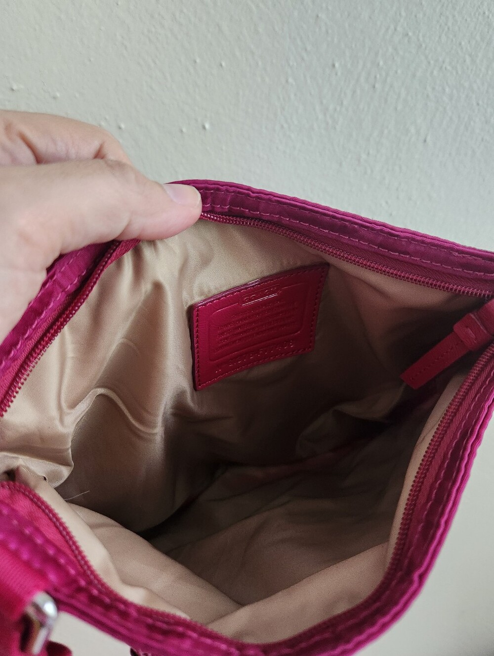 COACH Hot Pink Crossbody Bag - Picture 5 of 6